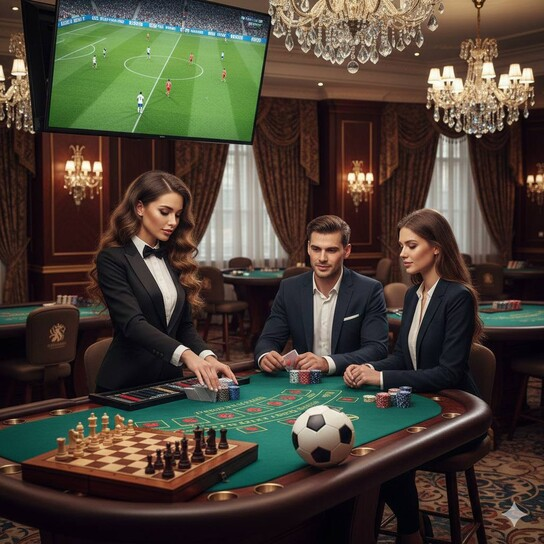 棋牌群活动形象照